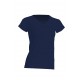 JHK TSRLCMFP, Koszulka damska, dekolt V-neck, navy