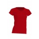 JHK TSRLCMFP, Koszulka damska, dekolt V-neck, red