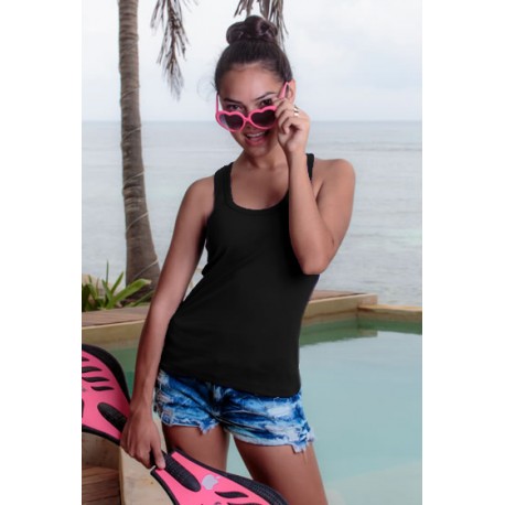 JHK TSULARB, T-Back damski, black