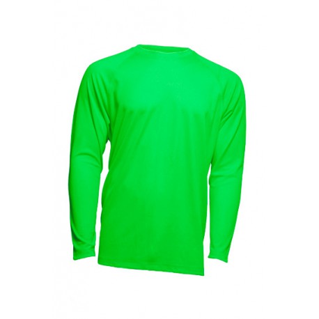 JHK SPORTMANLS, Sport Man, Koszulka męska, dł. rękaw raglan, lime fluor