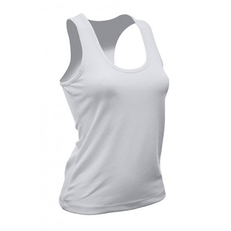 JHK SPORTARUBALADY, Sport Lady, Damski T-back, white