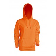 JHK SWULKNG, Bluza dresowa z kapturem damska, orange