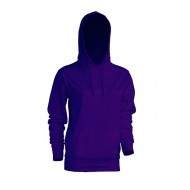 JHK SWULKNG, Bluza dresowa z kapturem damska, purple