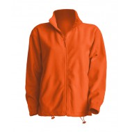 JHK FLRA300, Bluza polarowa rozpinana męska, orange