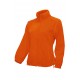 JHK FLRL300, Bluza polarowa rozpinana damska, orange