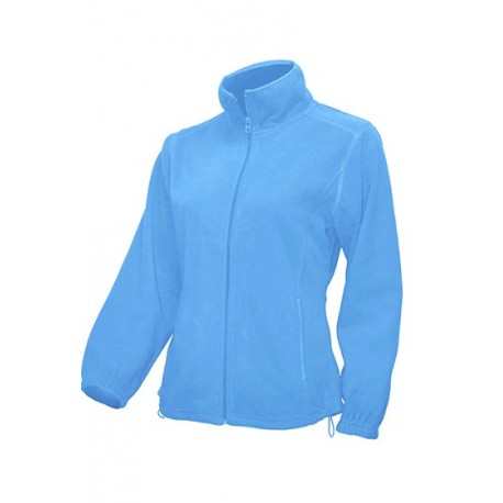 JHK FLRL300, Bluza polarowa rozpinana damska, sky blue